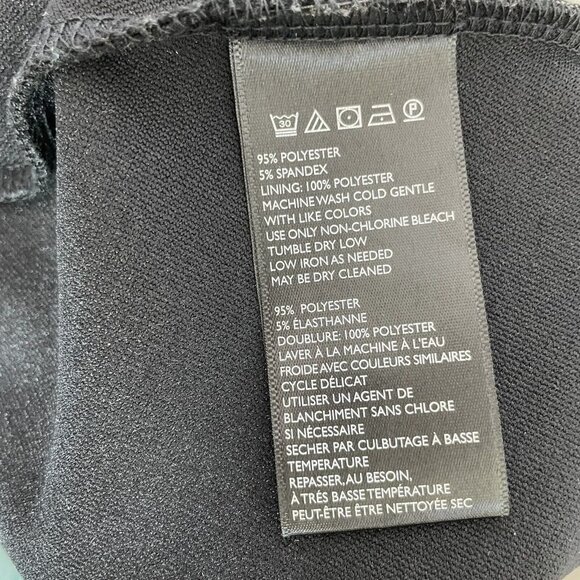 URBAN OUTFITTERS Black Tie-Back Flare‎ Summer Dress Size Large - Picture 9 of 10